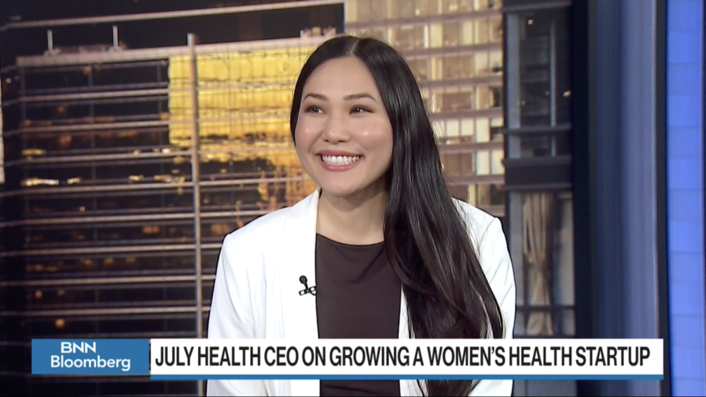 DMZ CLIENT WIN: JULY HEALTH MAKES THE INVESTMENT CASE FOR WOMEN'S HEALTH ON BNN BLOOMBERG